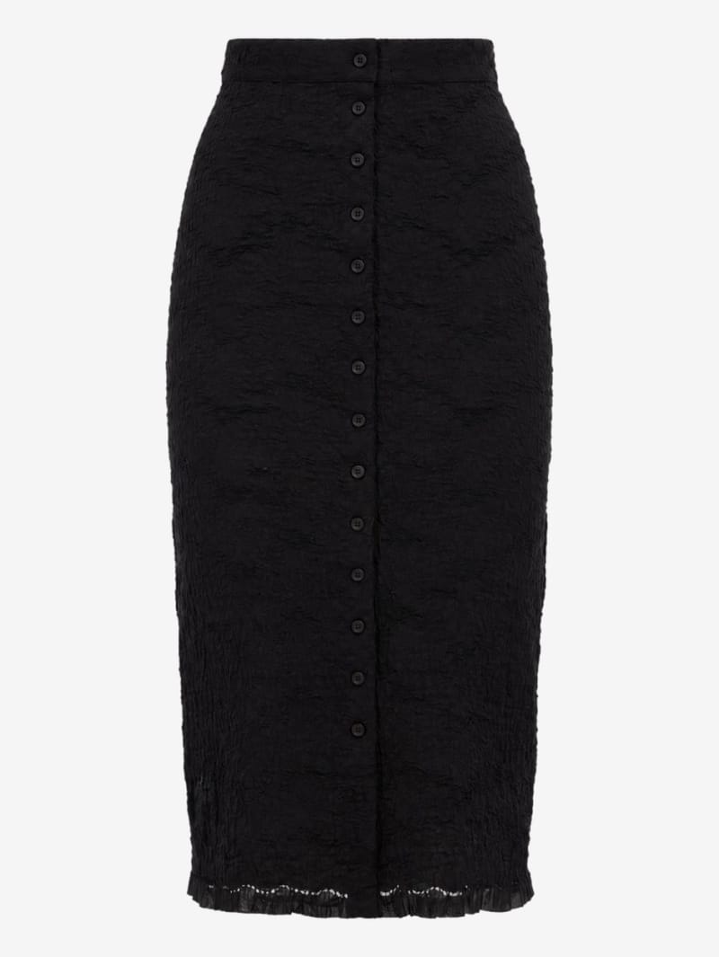 MSGM: Cotton pencil skirt