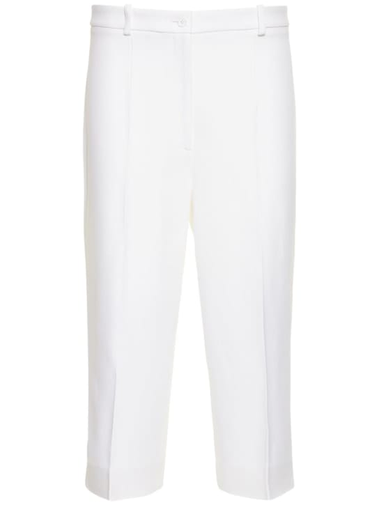 Michael Kors Collection: Double crepe sablé high-waist pants