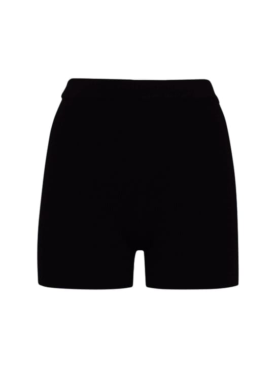 Jacquemus: Le short Arancia knitted cycling shorts