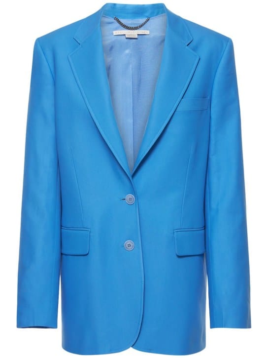 Stella McCartney: Fluid viscose blend oversized blazer
