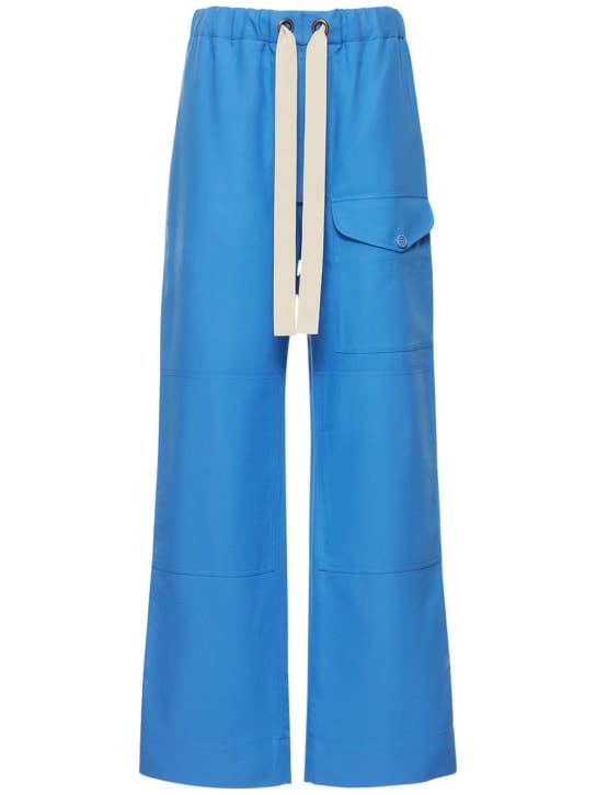 Stella McCartney: Fluid viscose blend high waist pants