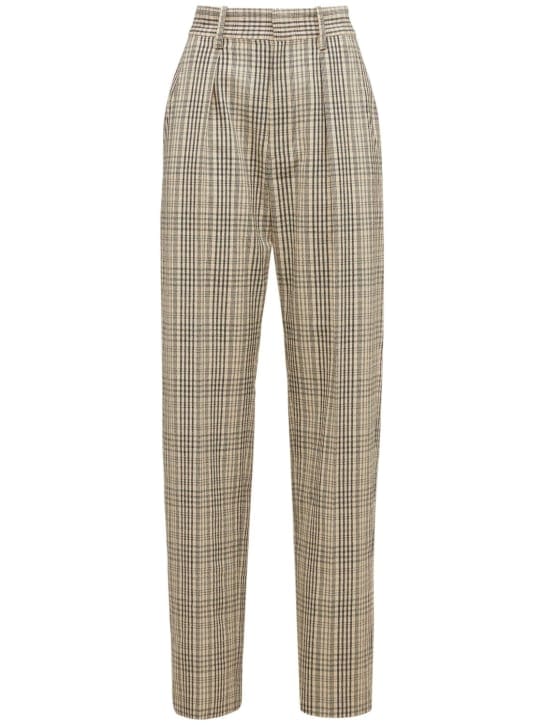 Marant Etoile: Miro cotton blend gauze straight pants