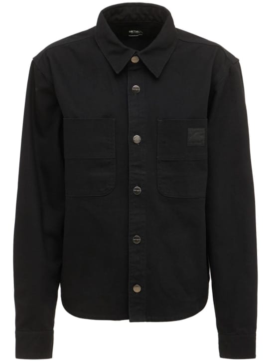 Wardrobe.nyc: Carhartt Wip棉质帆布衬衫式夹克