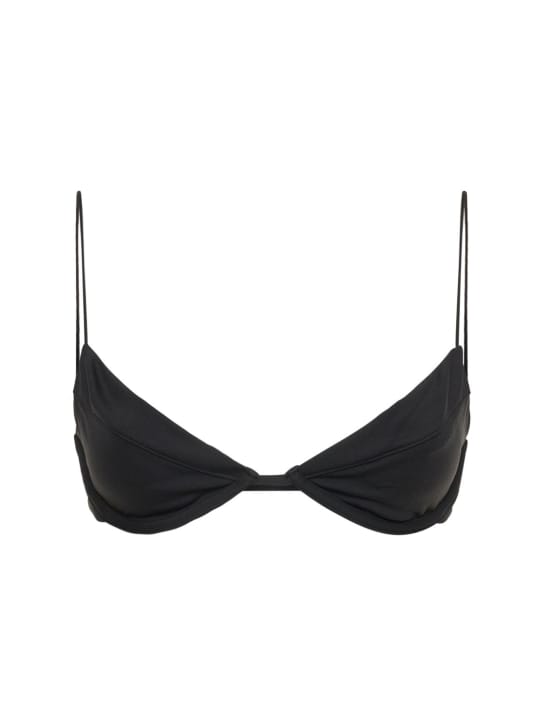 Ziah: Triangle bikini with thin straps