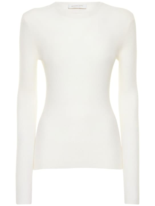 Michael Kors Collection: Crew Neck Long Sleeve Pullover