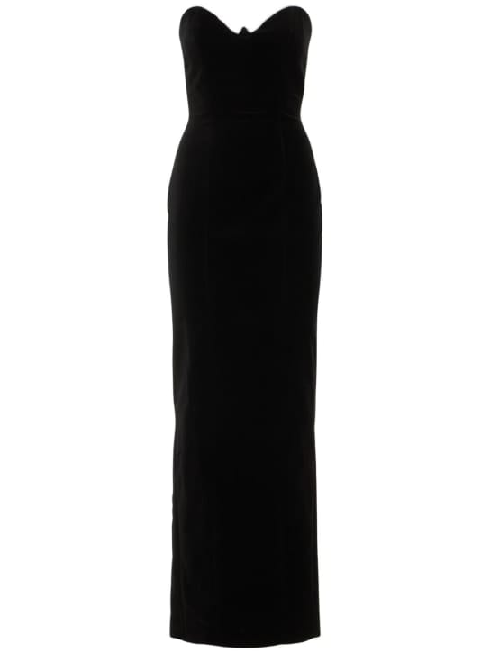 Alexandre Vauthier: Long dress with sweetheart neckline