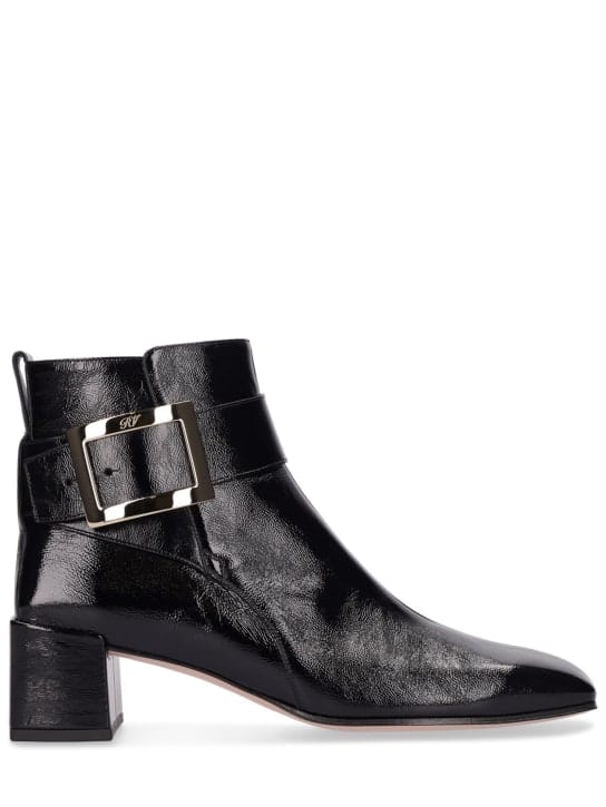 Roger Vivier: 45毫米City皮革及踝靴