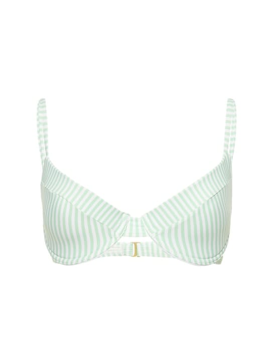 Weworewhat: Bikini a fascia con cut-out centrale