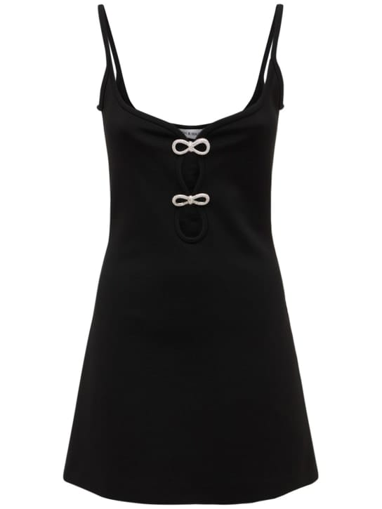 Mach & Mach: Robe courte trapèze à nœuds