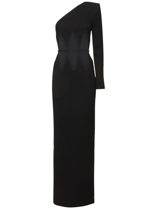 Mônot: One-shoulder cut-out maxi dress