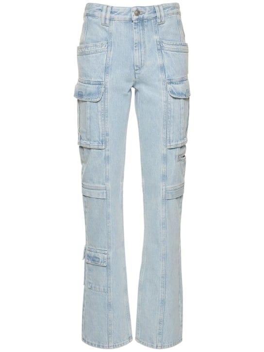 Isabel Marant: Vokayo棉质工装裤