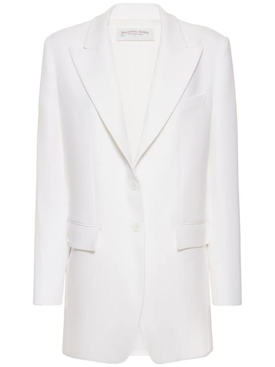 Michael Kors Collection: 绉纱sable男友版型西服夹克