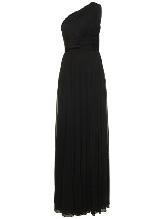 Michael Kors Collection: Draped one-shoulder maxi dress