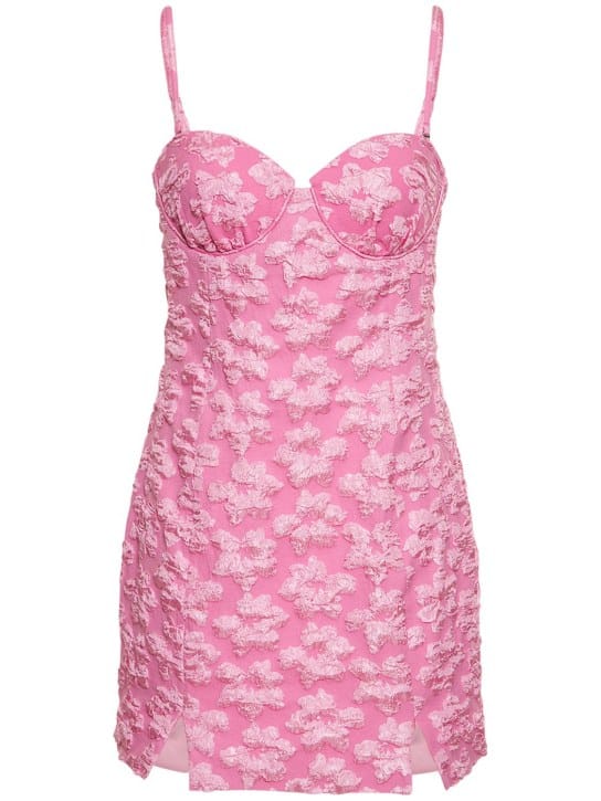 Rotate: Minidress a bustier con scollo a cuore