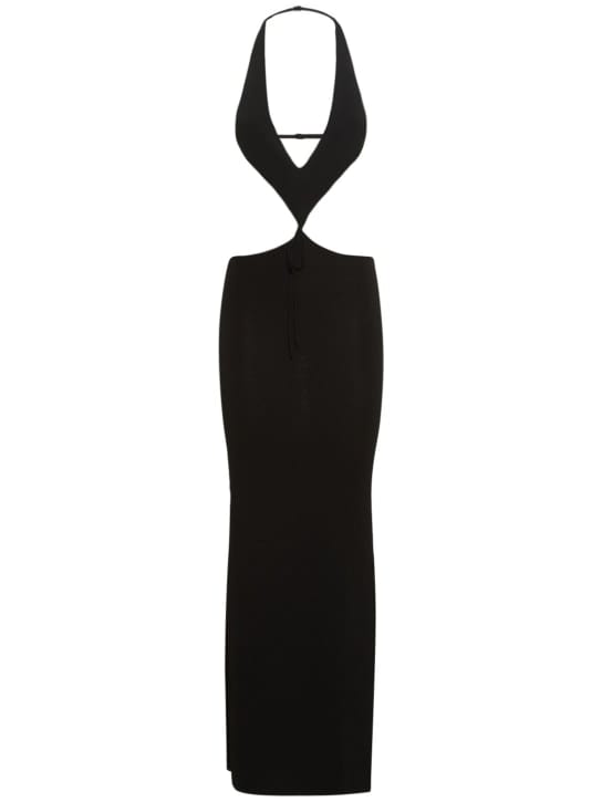 Aya Muse: Cut-out detail long dress