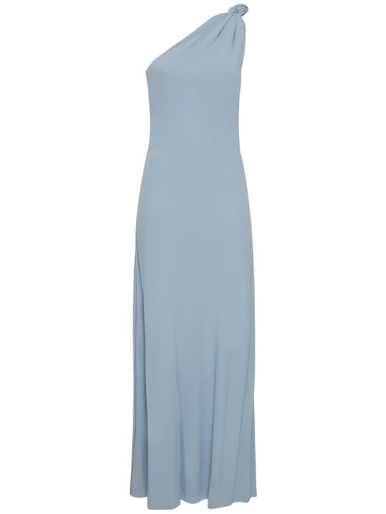 Bite Studios: One-shoulder maxi dress with knot