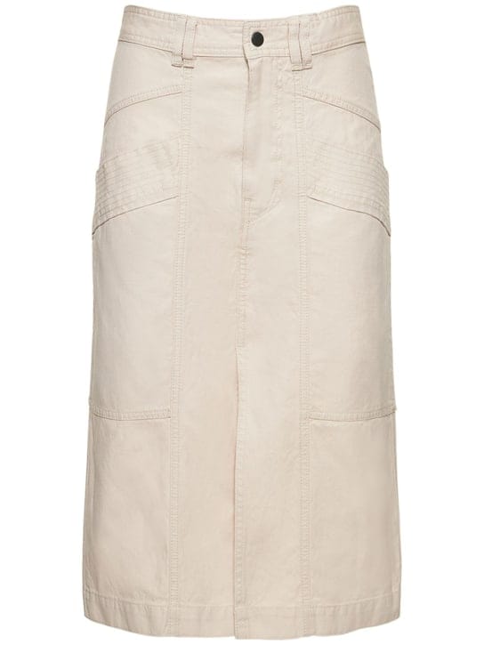 Marant Etoile: Prime棉质弹力迷笛半身裙