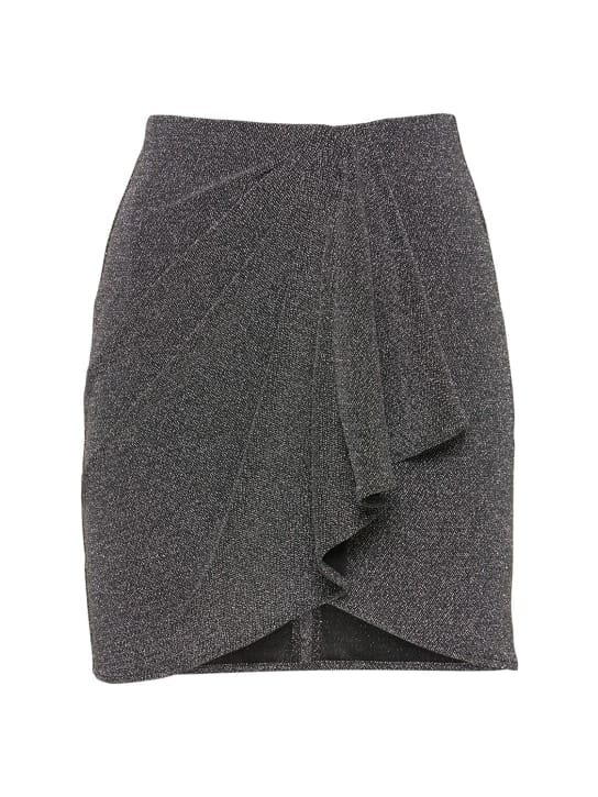 Marant Etoile: Bergen金银丝迷你短裙