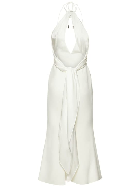 David Koma: Vestito lungo con scollo a V