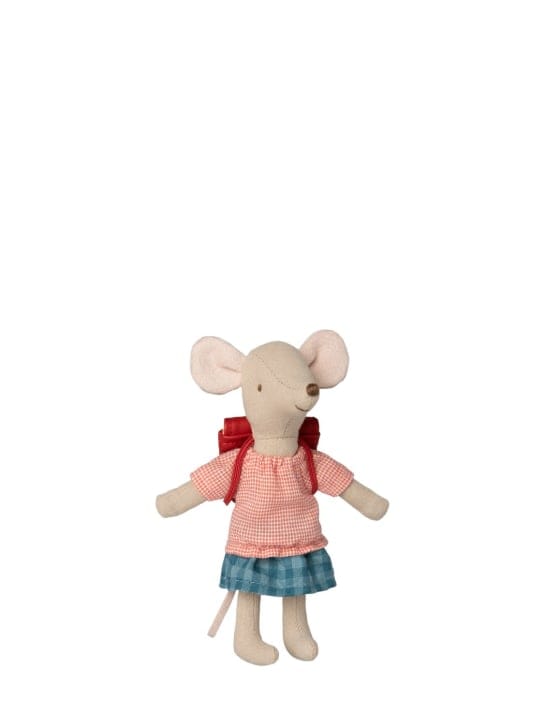 Maileg: Big Sister Tricycle Mouse玩具