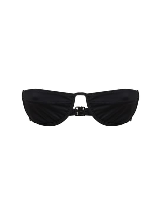 Tropic Of C: Bikini a fascia con chiusura centrale