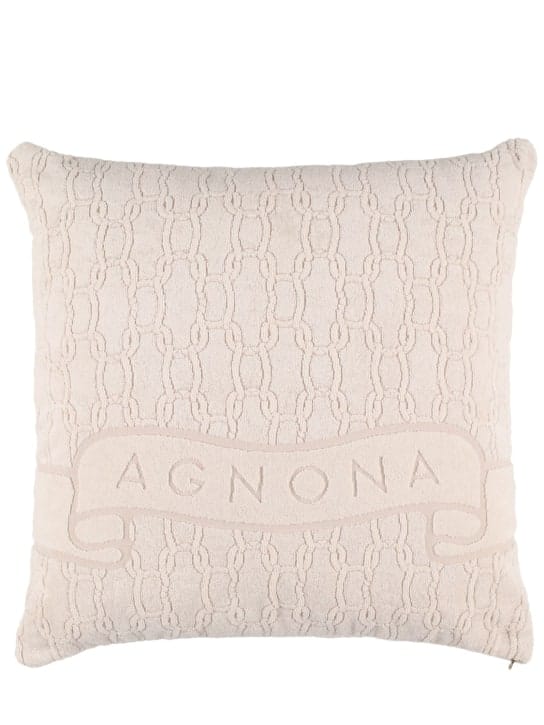 Agnona: Logo抱枕