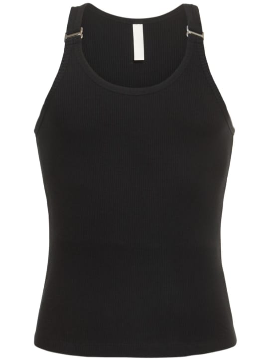 Dion Lee: E-Hook罗纹棉质背心