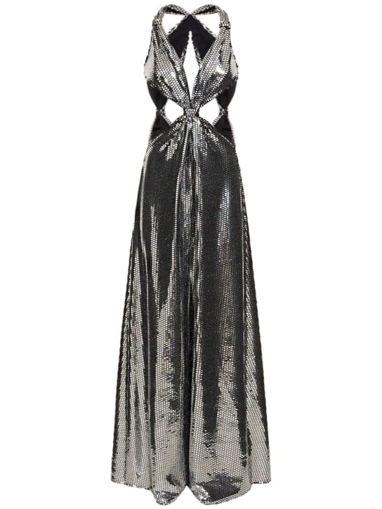 Sid Neigum: Long dress with cut-out details
