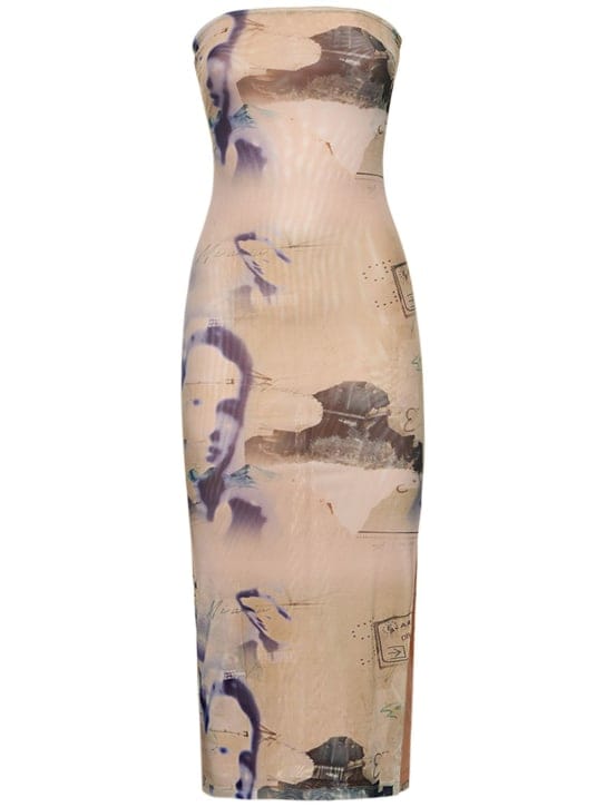 Miaou: Vestido midi palabra de honor
