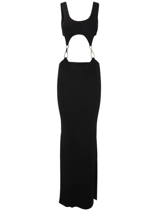 Aya Muse: Cut-out maxi dress with metal hardware