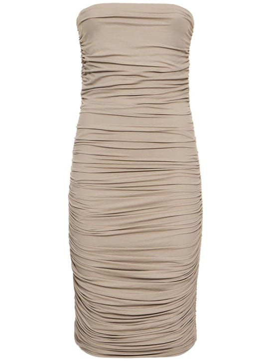 Michael Kors Collection: Abito a fascia con arricciature