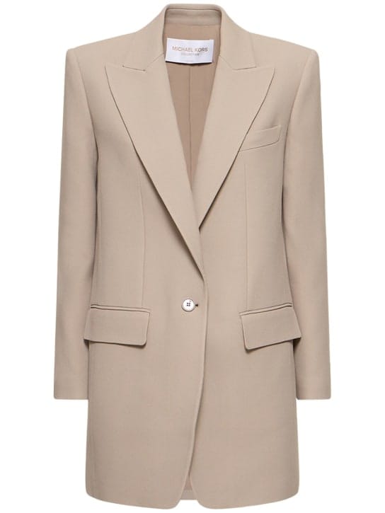 Michael Kors Collection: Darcy绉纱西服夹克