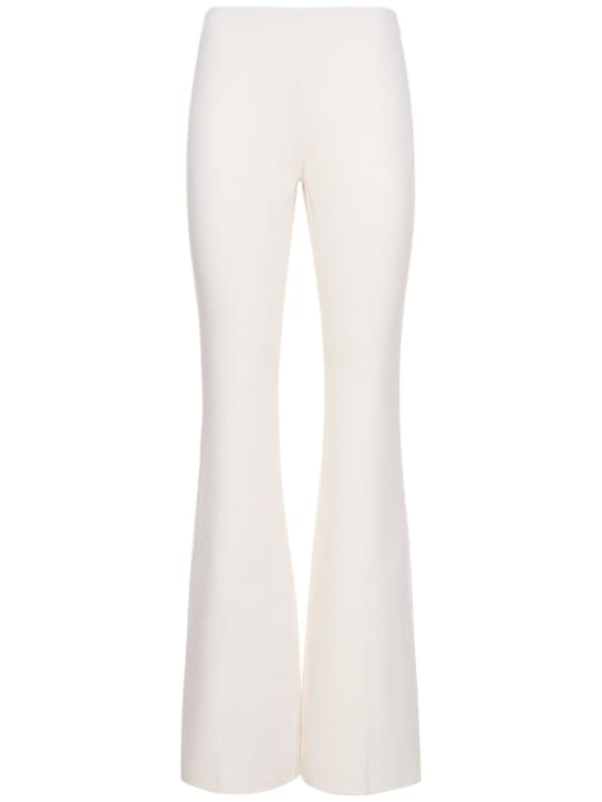 Michael Kors Collection: 弹力羊毛丝绉纱喇叭裤