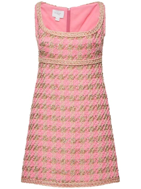 Giambattista Valli: Wool-blend A-line mini dress