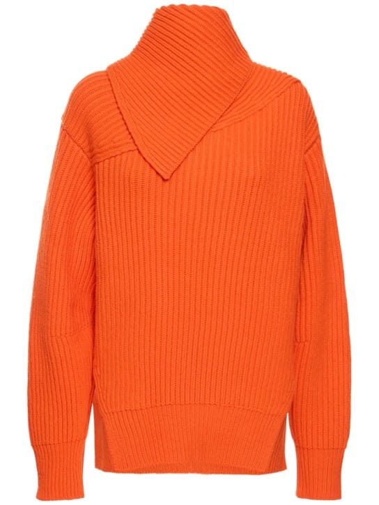 Jil Sander: 超精细针织羊毛毛衣