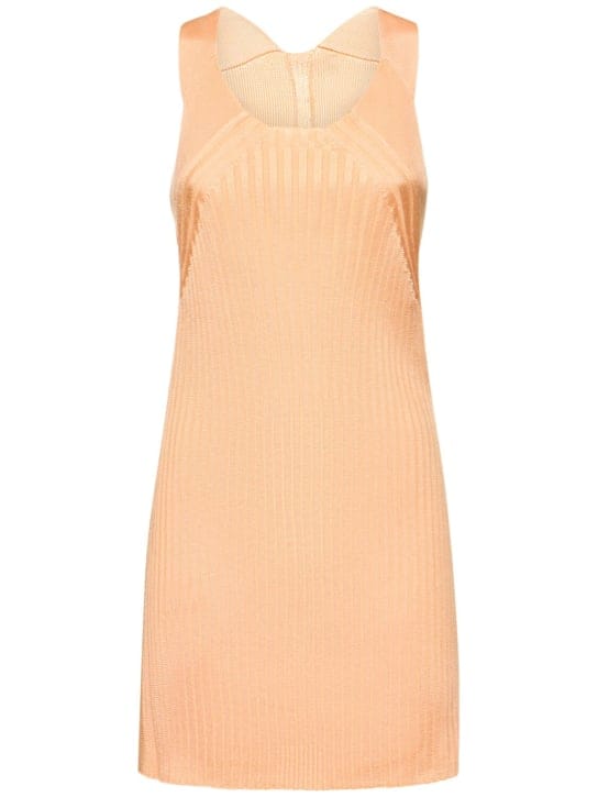 Jil Sander: 微罗纹粘胶纤维平纹针织上衣