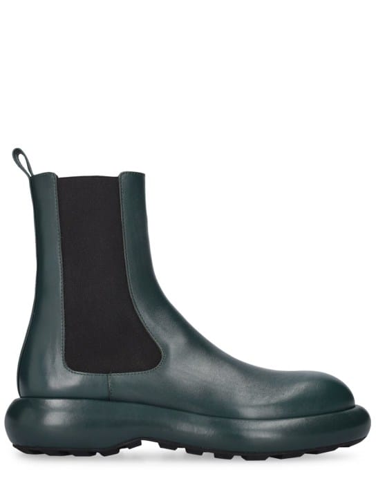 Jil Sander: 40毫米皮革及踝靴