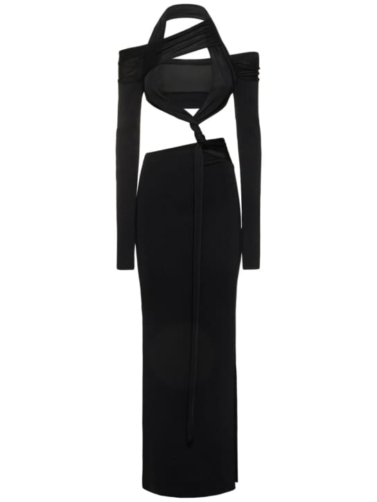 Aya Muse: Cut-out maxi dress with slit
