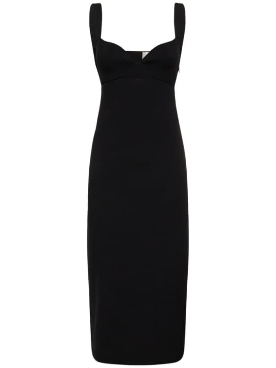 Roland Mouret: Abito midi in maglia con cut out