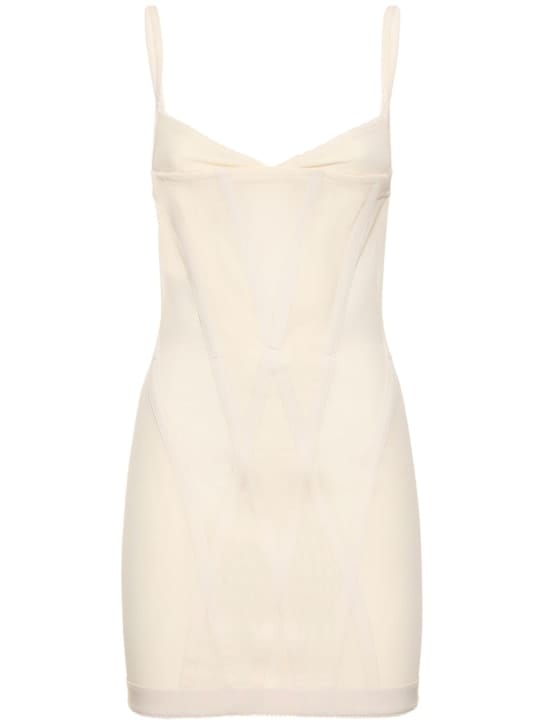 Dion Lee: Bustier mini dress with zip