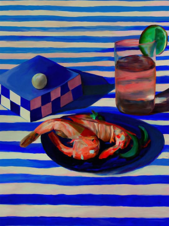 Paper Collective: Shrimp & Stripes艺术印花