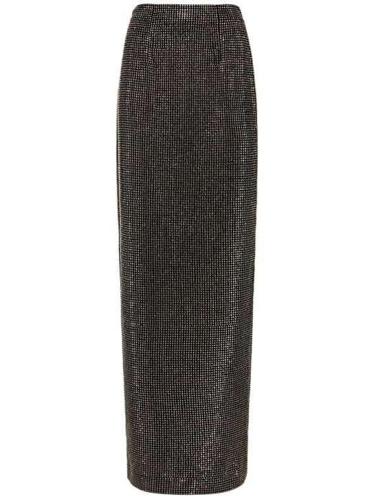 Roland Mouret: Diamante装饰超长半身裙
