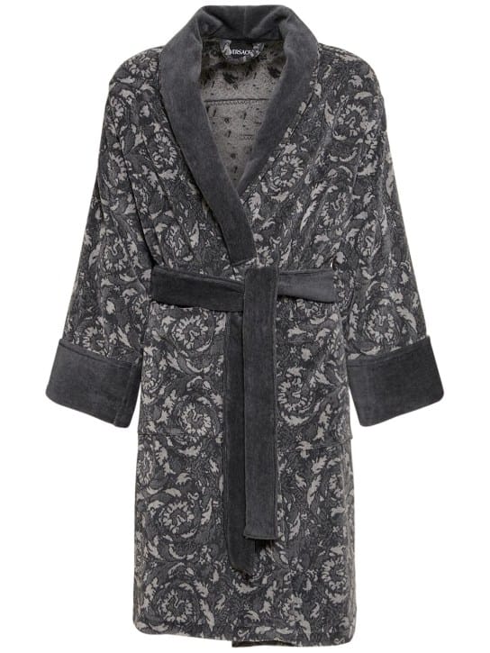 Versace: Barocco浴袍