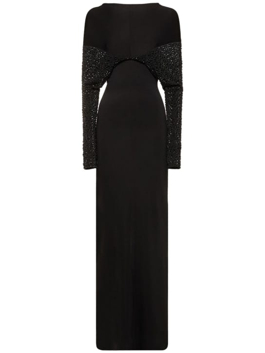 16arlington: Maxi dress with crystals