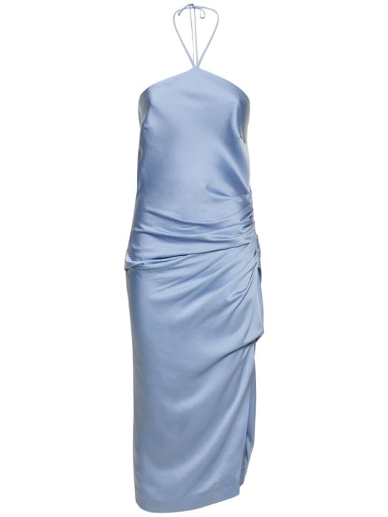 SIMKHAI: Midi dress with V-neckline