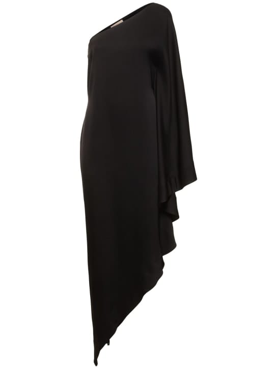 Alexandre Vauthier: One-Shoulder-Maxikleid mit weitem Ärmel