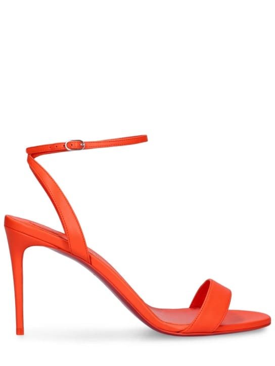 Christian Louboutin: 85毫米Loubigirl皮革凉鞋