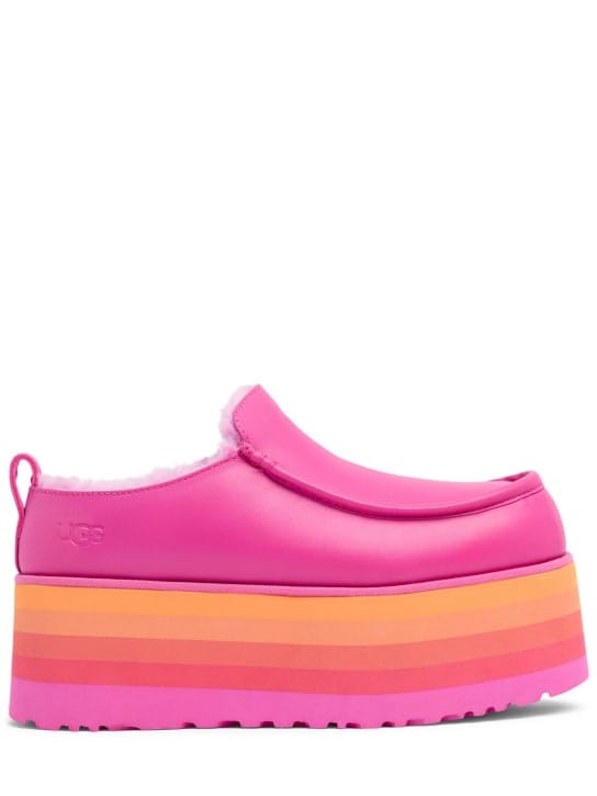 Ugg: U URSeen Raspberry Multi platform厚底鞋