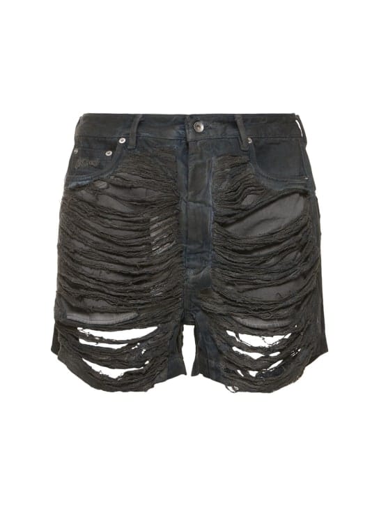 Rick Owens DRKSHDW: Geth破洞短裤
