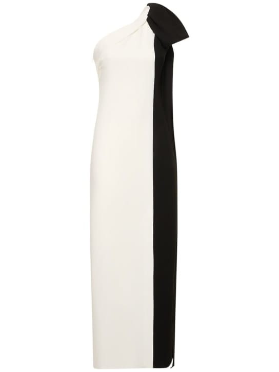 Roland Mouret: Abito lungo monospalla drappeggiato